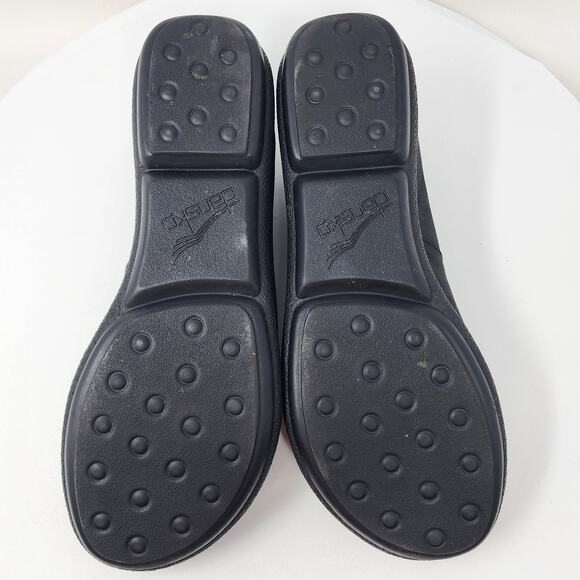 Dansko Giselle Mary Jane Women EU41/US10.5-11 Black Nubuck Leather Comfort Shoes - Picture 11 of 13